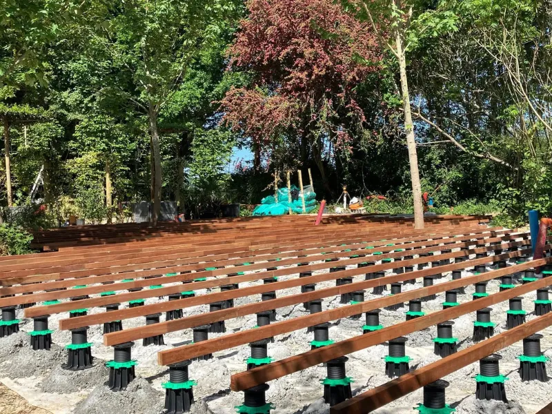 pose portails mur de bretagne